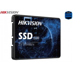 512GB SSD 2.5" SATA3.0 6Gb/s HIKVISION E100 (HS-SSD-E100 512G) (550 MB/s READ/480 MB/s WRITE)