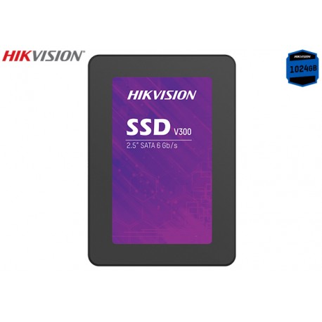 1024GB SSD 2.5" SATA3.0 6Gb/s HIKVISION V300 (1024-SSDV04dCD20A1024BAA)