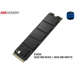 512GB M.2 PCIe SSD HIKVISION E3000 (HS-SSD-E3000 512G) (3500 MB/s READ/1800 MB/s WRITE)