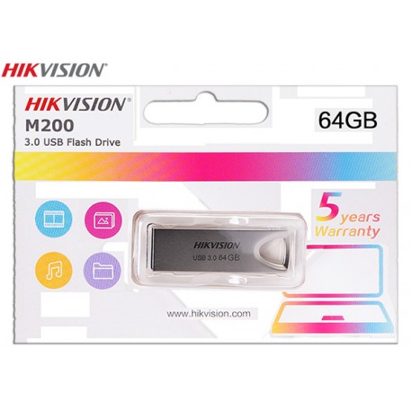 64GB PENDRIVE HIKVISION M200 USB3.0 (HS-USB-M200/64G)