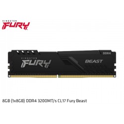 8GB DDR4 3200MHz KINGSTON FURY BEAST CL17 (KF432C16BB/8)