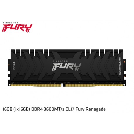16GB DDR4 3600MHz KINGSTON FURY RENEGADE CL17 (KF436C16RB1/16)