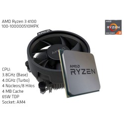 AMD RYZEN 3 4100 (MPK) 3.8GHz (4.0GHz TURBO) QUAD CORE (TDP 65W) (AM4)