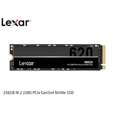 Lexar NM620 disque dur SSD Interne 512Go M.2 2280 PCIe Gen3x4 NVMe, Jusqu'à  3300