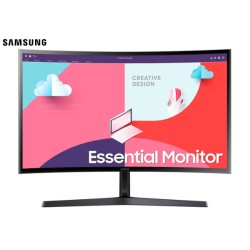 24" LED SAMSUNG LS24C366EALXZS CURVO (FULL HD 1920X1080) 75Hz 4MS (GTG) VGA/HDMI