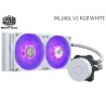 WATER COOLING COOLER MASTER MASTERLIQUID ML240L V2 RGB WHITE