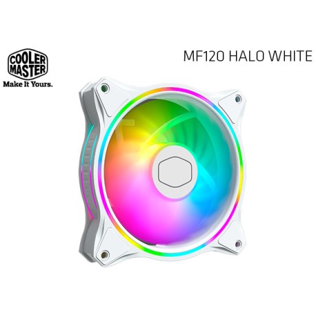 VENTILADOR COOLER MASTER MASTERFAN HALO WHITE