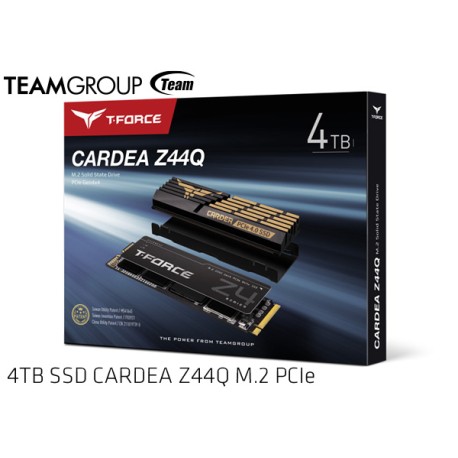 4TB SSD NVME TEAMGROUP T-FORCE CARDEA Z44Q M.2 PCIe TM8FPQ004T0C327