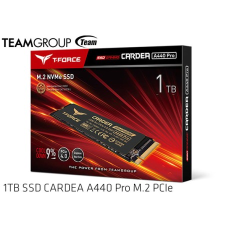 1TB SSD NVME TEAMGROUP T-FORCE CARDEA A440 PRO M.2 PCIe TM8FPR001T0C129