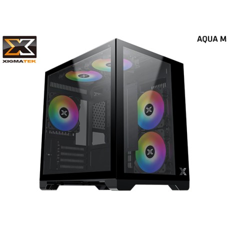 GABINETE XIGMATEK AQUA M (MATX) BLACK