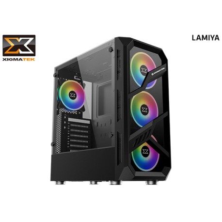 GABINETE XIGMATEK LAMIYA (ATX) BLACK