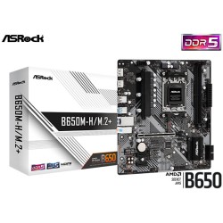 M.B. ASROCK B650M-H/M.2+ (AM5) DDR5 (RYZEN 7000/8000/9000)