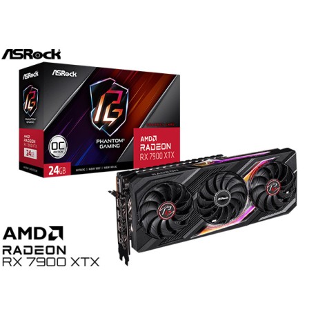 T.V. ASROCK AMD RADEON™ RX 7900 XTX PHANTOM GAMING 24GB OC