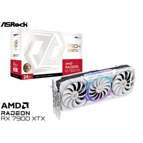 T.V. ASROCK AMD RADEON™ RX 7900 XTX TAICHI WHITE 24GB OC