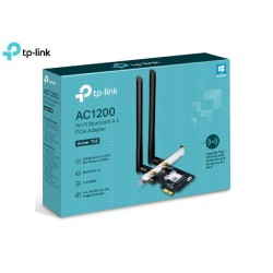 ADAPTADOR DE RED WIFI TP-LINK ARCHER T5E AC1200 WIFI 5 + BT 4.2 DUAL BAND (PCIE1X)