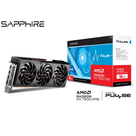 T.V. SAPPHIRE PULSE AMD RADEON™ RX 7900 GRE 16GB