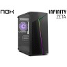 GABINETE NOX INFINITY ZETA TG (MATX) (1x120MM FAN)