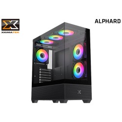 GABINETE XIGMATEK ALPHARD (EATX) TG (6x120MM FAN ARGB)
