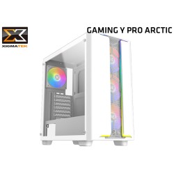 GABINETE XIGMATEK GAMING Y PRO ARCTIC (EATX) TG (4x120MM ARGB)