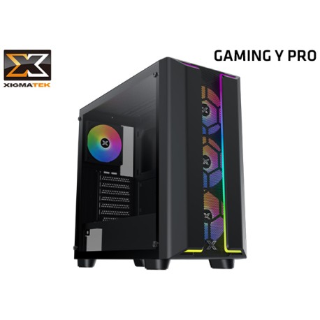 GABINETE XIGMATEK GAMING Y PRO (EATX) TG (4x120MM ARGB)