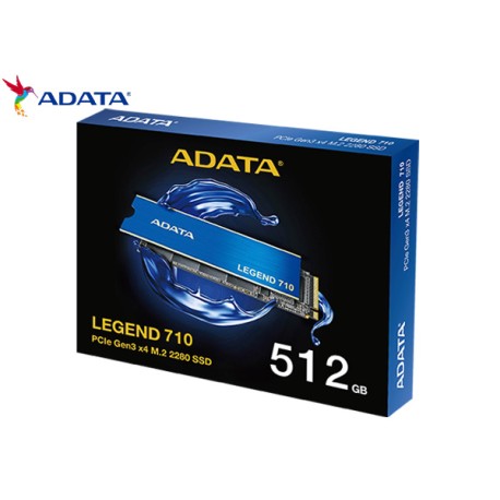 512GB M.2 2280 NVME PCIe GEN3x4 SSD A-DATA LEGEND 710 (ALEG-710-512GCS)