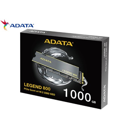 1TB M.2 2280 NVME PCIe GEN4x4 SSD ADATA LEGEND 800 (ALEG-800-1000GCS)