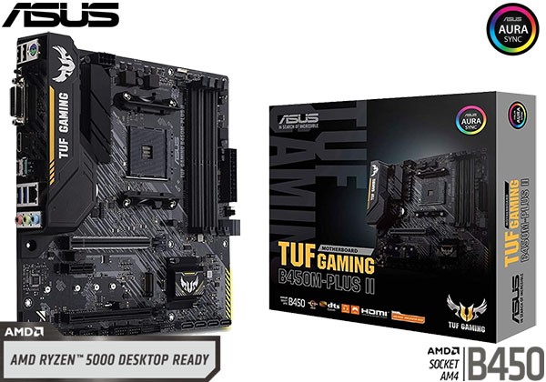 ASUS TUF GAMING B450M-PLUS II
