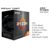 AMD RYZEN 5 5600XT 3.7GHz (4.7GHz TURBO) SIX CORE (TDP 65W) (AM4)