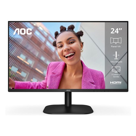 23.8" LED AOC 24B2XHM / FHD 1080P, 60Hz, 5ms (HDMI/DP/VGA)