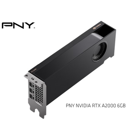 T.V. PNY NVIDIA RTX A2000 6GB GDDR6 (VCNRTXA2000-PB)