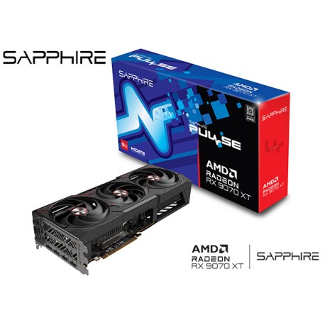 T.V. SAPPHIRE PULSE AMD RADEON RX 9070 XT GAMING 16GB