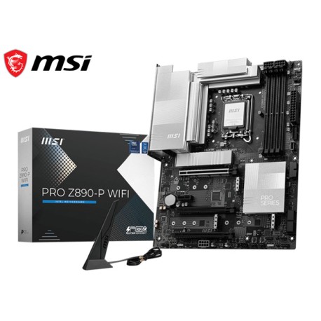 M.B. MSI PRO Z890-P WIFI (LGA1851) DDR5 (INTEL CORE ULTRA (SERIE 2))