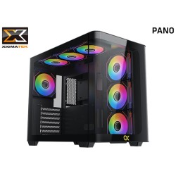 GABINETE XIGMATEK PANO (EATX) TG (7x120MM FAN ARGB)