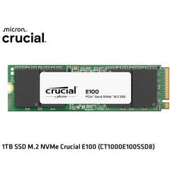 1TB M.2 SSD NVMe PCIE GEN4 X4 CRUCIAL E100 (CT1000E100SSD8) (5.000MB/4.500MB)