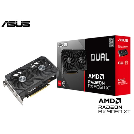 T.V. ASUS DUAL RADEON™ RX 9060 XT 8G GDDR6