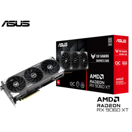 T.V. ASUS TUF GAMING RADEON™ RX 9060 XT 16GB GDDR6 OC EDITION