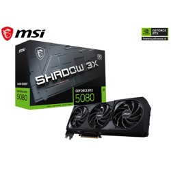 T.V. MSI GeForce RTX™ 5080 16G SHADOW 3X OC
