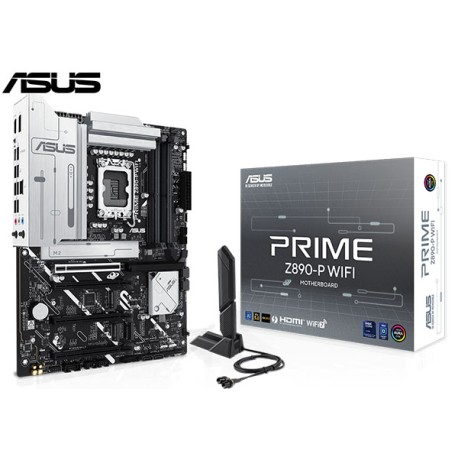 M.B. ASUS PRIME Z890-P WIFI (LGA1851) DDR5 (INTEL CORE ULTRA (SERIE 2))