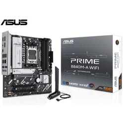 M.B. ASUS PRIME B840M-A WIFI (AM5) DDR5 (AMD RYZEN 9000)