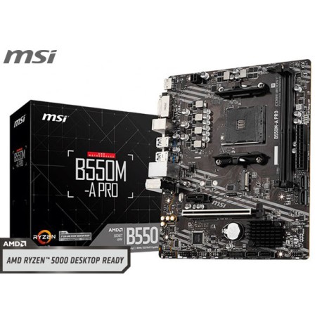 M.B. MSI B550M-A PRO (AM4) 2xDDR4 (RYZEN 3000/5000)
