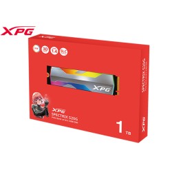 1TB M.2 2280 NVME PCIe GEN3x4 SSD A-DATA XPG SPECTRIX S20G RGB (ASPECTRIXS20G-1T-C)