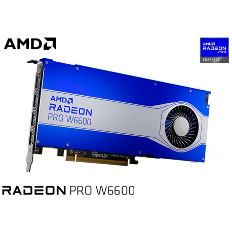 T.V. AMD RADEON PRO W6600 8GB GDDR6 (100-506208)