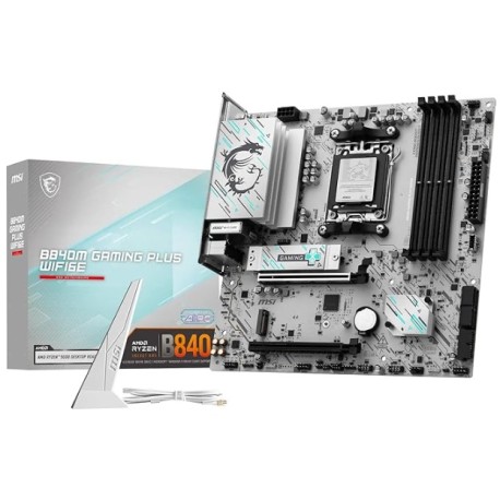 M.B. MSI B840M GAMING WIFI6E (AM5) DDR5 (AMD RYZEN 9000)