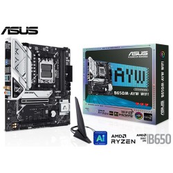 M.B. ASUS B650M-AYW Wi-Fi (AM5) DDR5 (RYZEN 7000/8000/9000)
