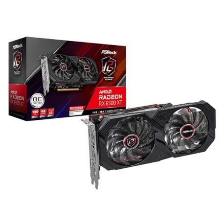 ASROCK RADEON™ RX 6500 XT 4GB PHANTOM GAMING