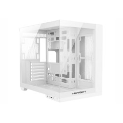 GABINETE NEWGEN COBALT XL GLASS WHITE V2 (ATX BTF)