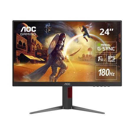 24" LED AOC 24G4 IPS / 180Hz / 1ms / FHD 1080P (HDMI/DP) (G-SYNC Compatible)