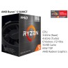 AMD RYZEN 5 5600GT 3.6GHz (4.6GHz TURBO) SIX CORE (TDP 65W) (AM4)