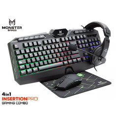 MONSTER 4IN1 INSERTION PRO GAMING COMBO