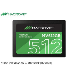 512GB SSD SATA3 6Gb/s MACROVIP MV512GB